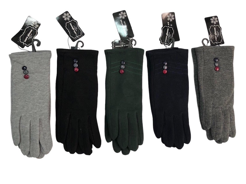 Rękawiczki Damski, paczka 12szt,mix kolor