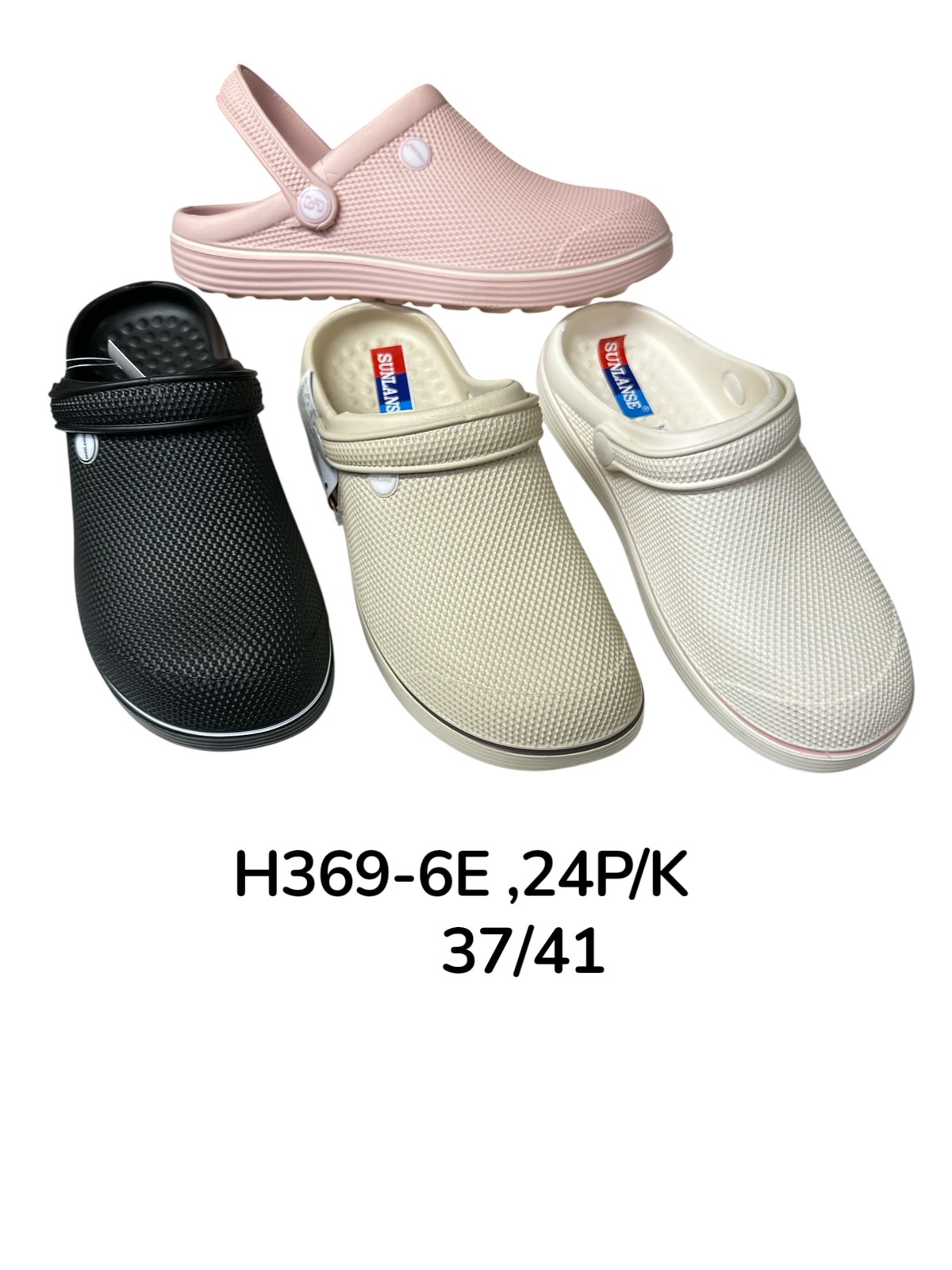 Klapki Kroksy DAMSKIE (37-41, 24par)