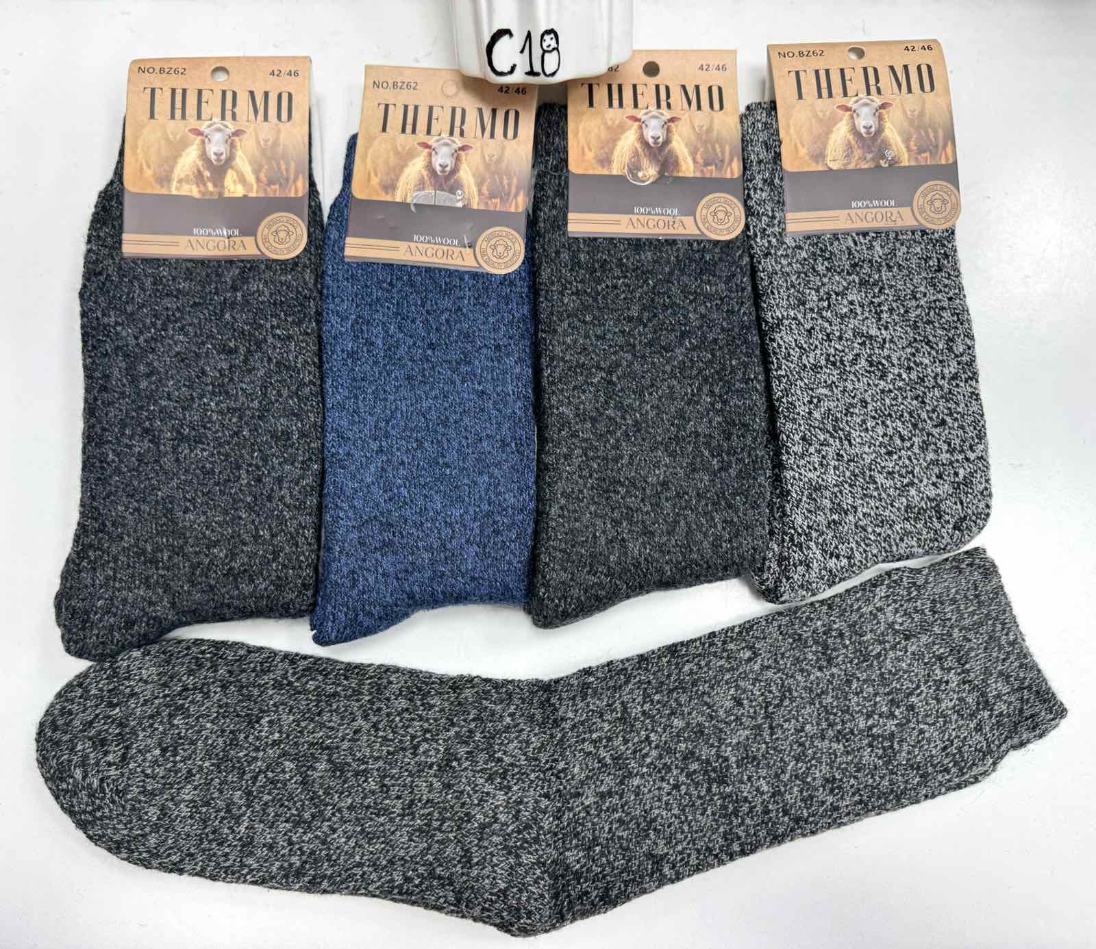 SKARPETY / STOPKI MĘSKA .SIZE: 40-46, (48PAR/PACZKA) KOLOR JAK NA ZDZIĘCIU