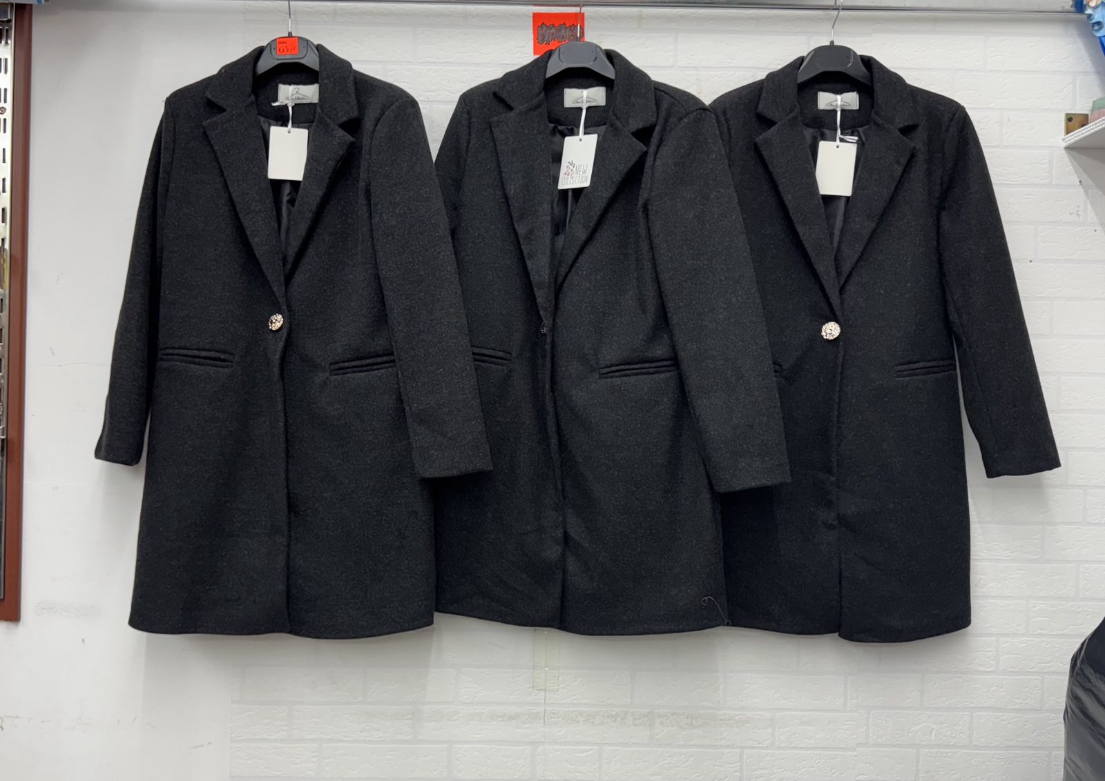 Płaszcz Damskie wloskie, Size uni, paczka 6szt ,1kolor