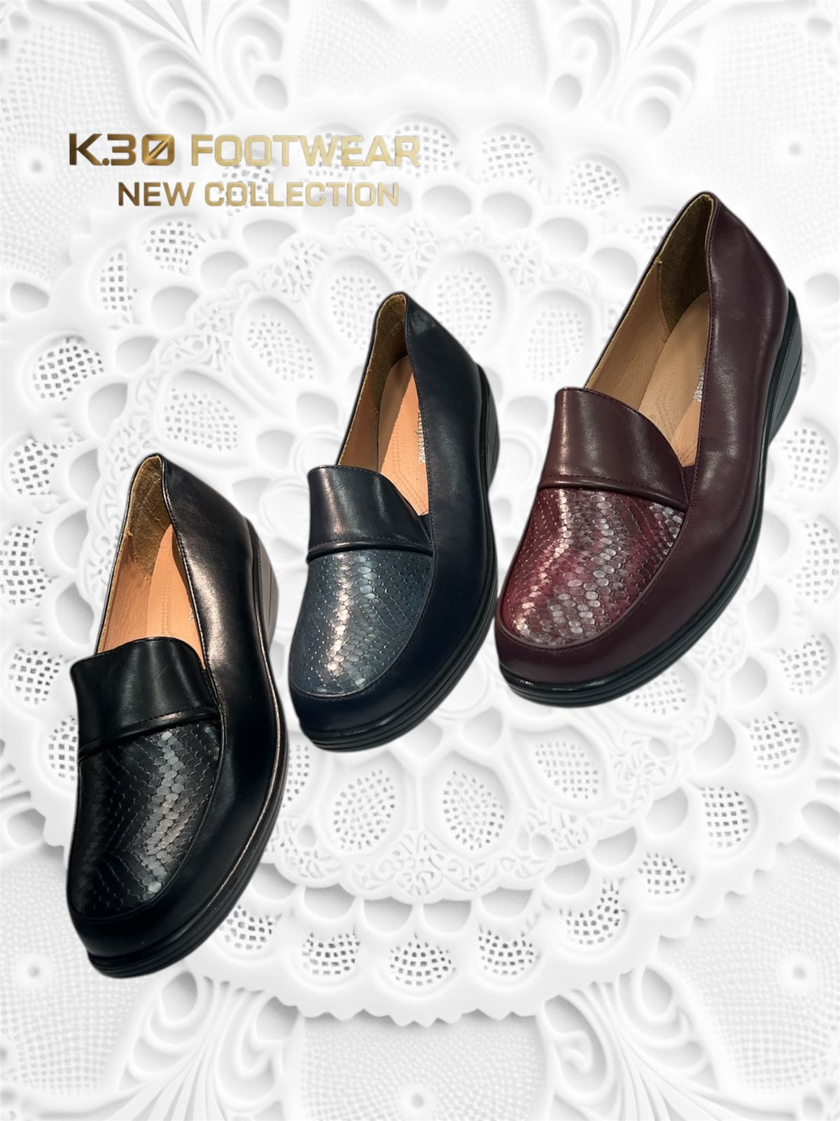 Buty Babcine Półbuty Damskie (36-42, 12par)