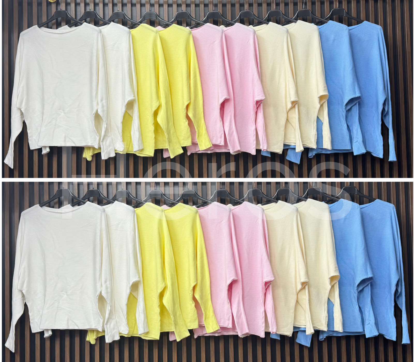 Swetry Damskie  WŁOSKA  , Size uni, paczka 6szt ,mix kolor