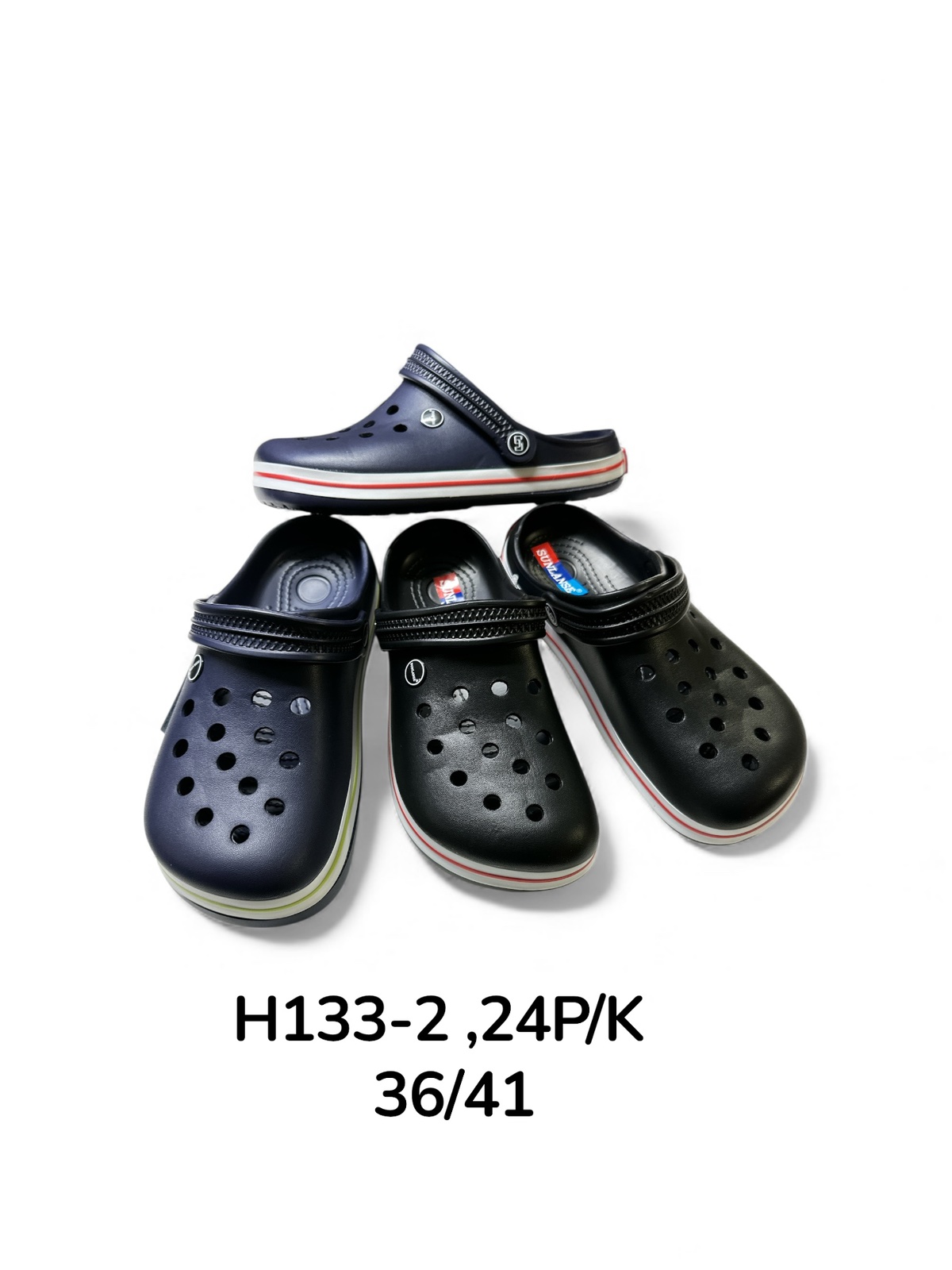 Klapki Kroksy DAMSKIE (36-41, 24par)