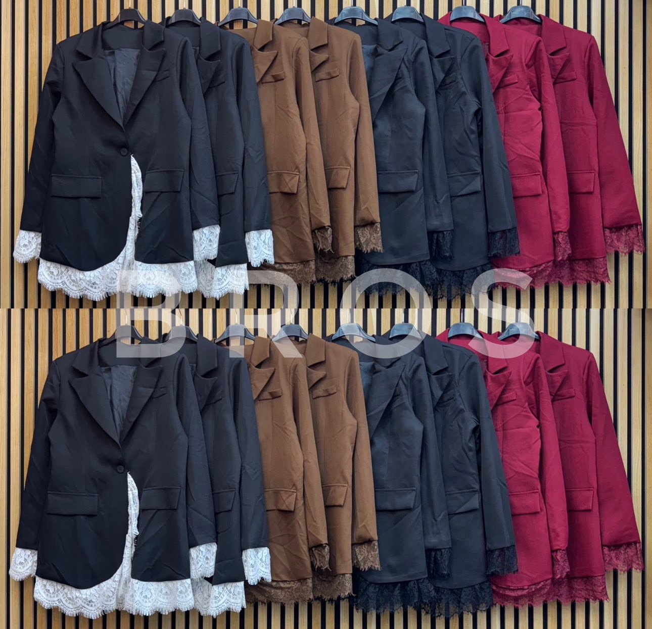 Marynarki Damskie wloskie, Size uni, paczka 6szt ,mix kolor