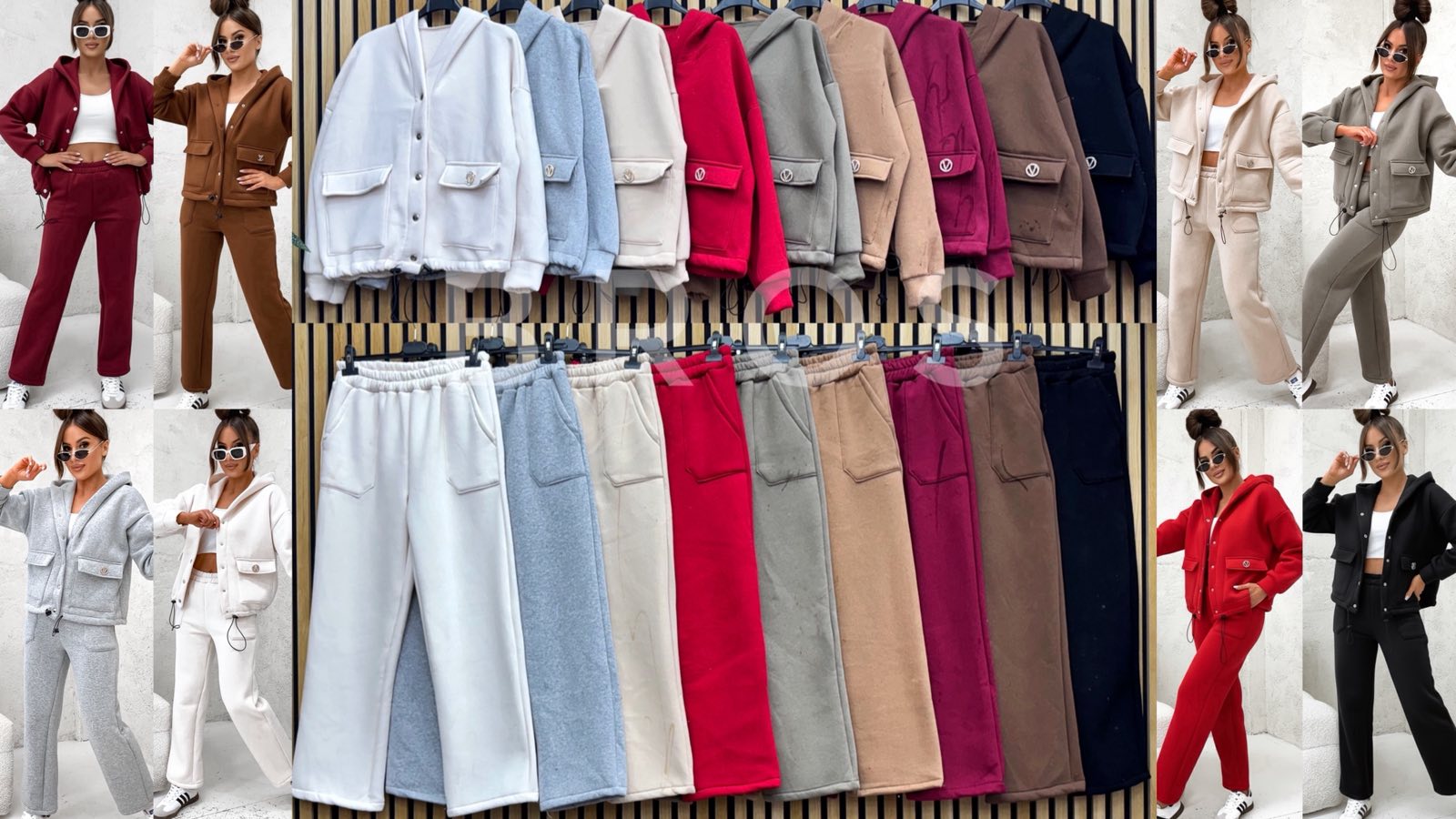 Komplety Damskie wloskie, Size uni, paczka 6szt ,mix kolor