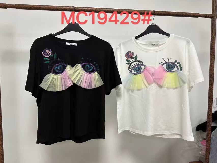 Bluzki damskie , Size s-l,paczka 12szt,mix kolor