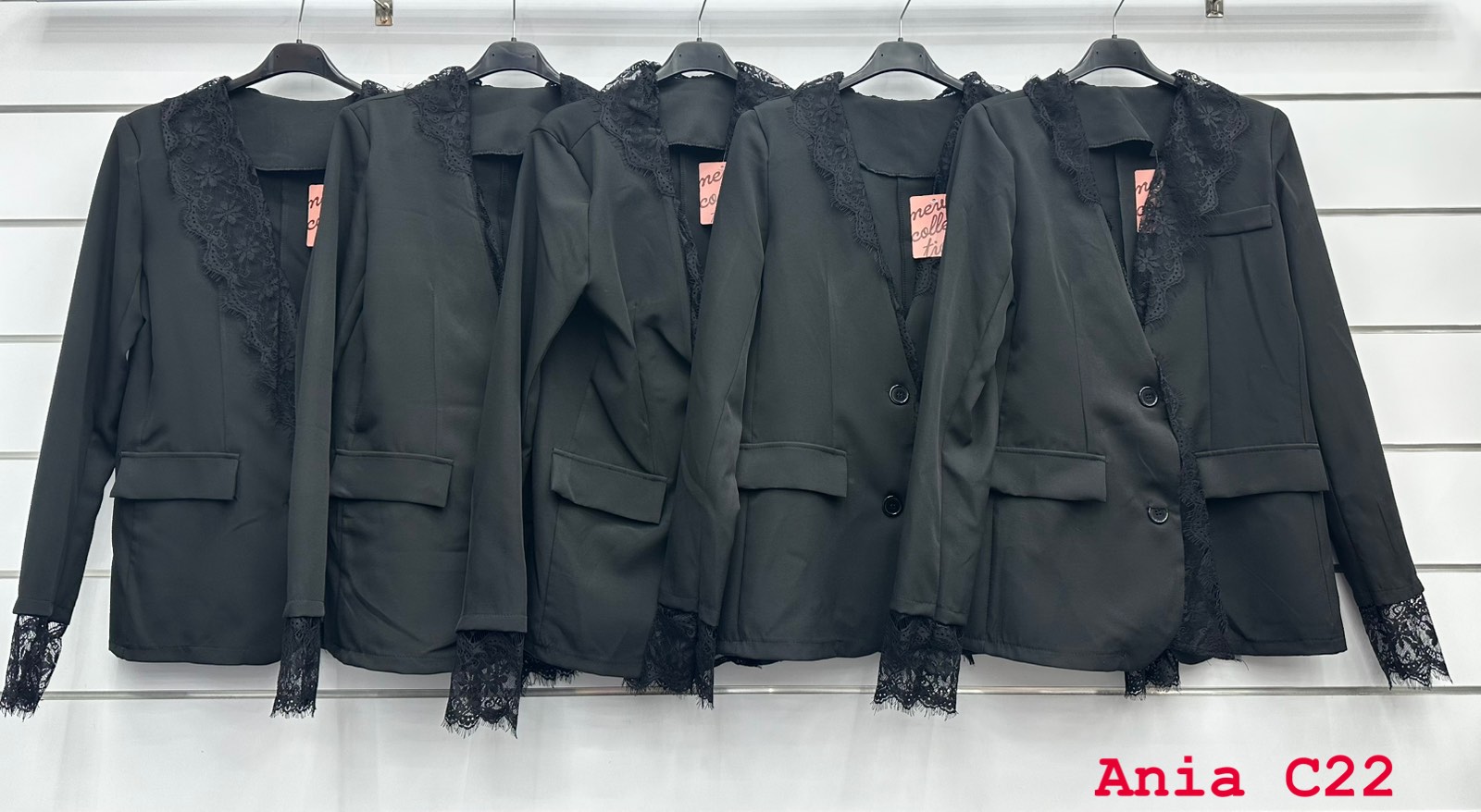 Marynarki Damskie Wloskie, Size uni, paczka 6szt ,1kolor