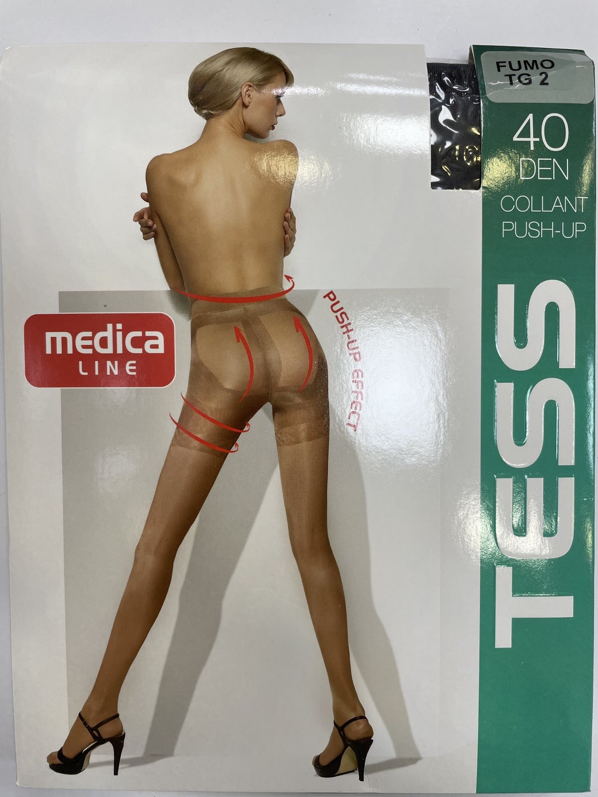 Rajstopy 40 Den Push-Up FUMODamskie , Size 3,4,paczka 12szt ,1kolor