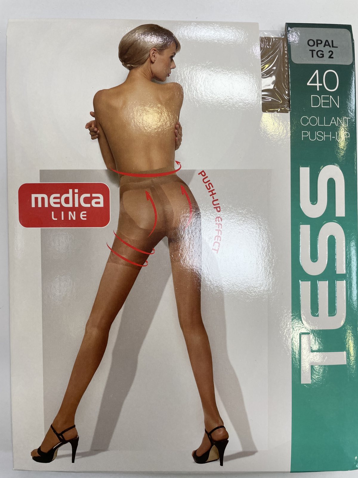 Rajstopy 40 Den Push-Up OPAL Damskie , Size 5,paczka 12szt ,1kolor