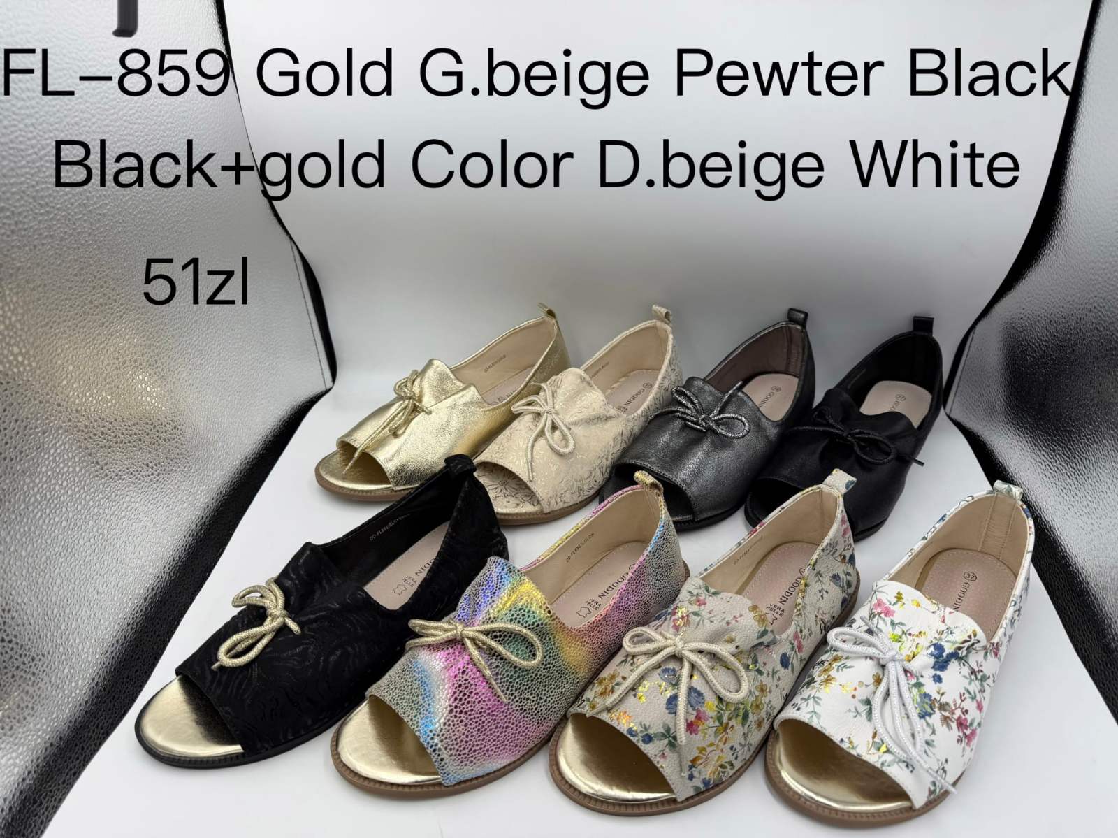 Buty Półbuty Damskie (36-41, 12par)