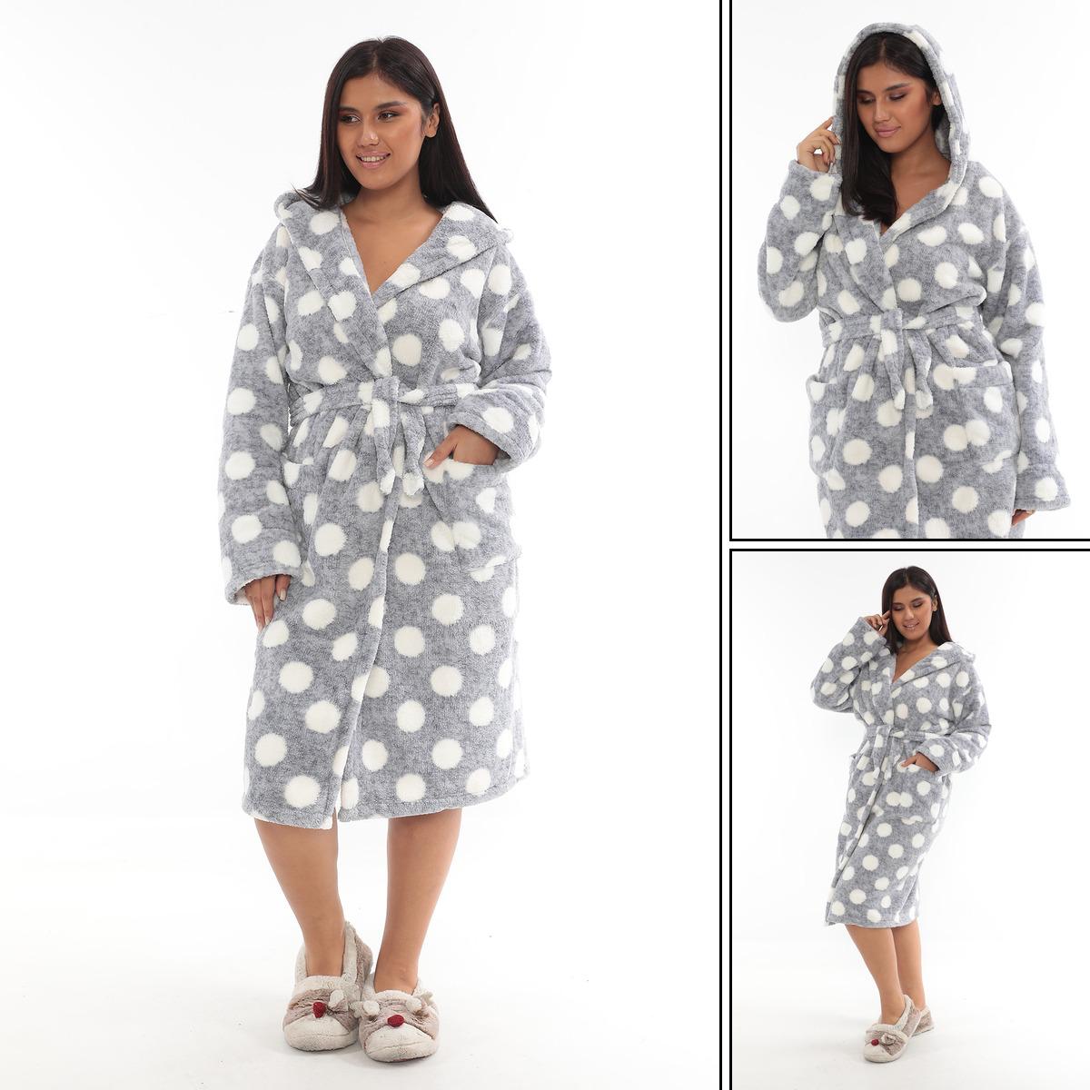 Szlafrok  damskie Tureckie, Size l-3xl, paczka 4szt ,1kolor