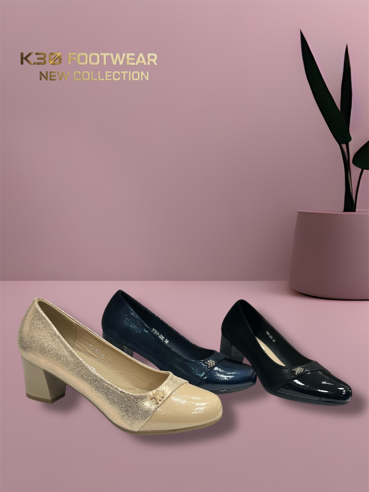 Czółenka Damskie (36-41, 12par)