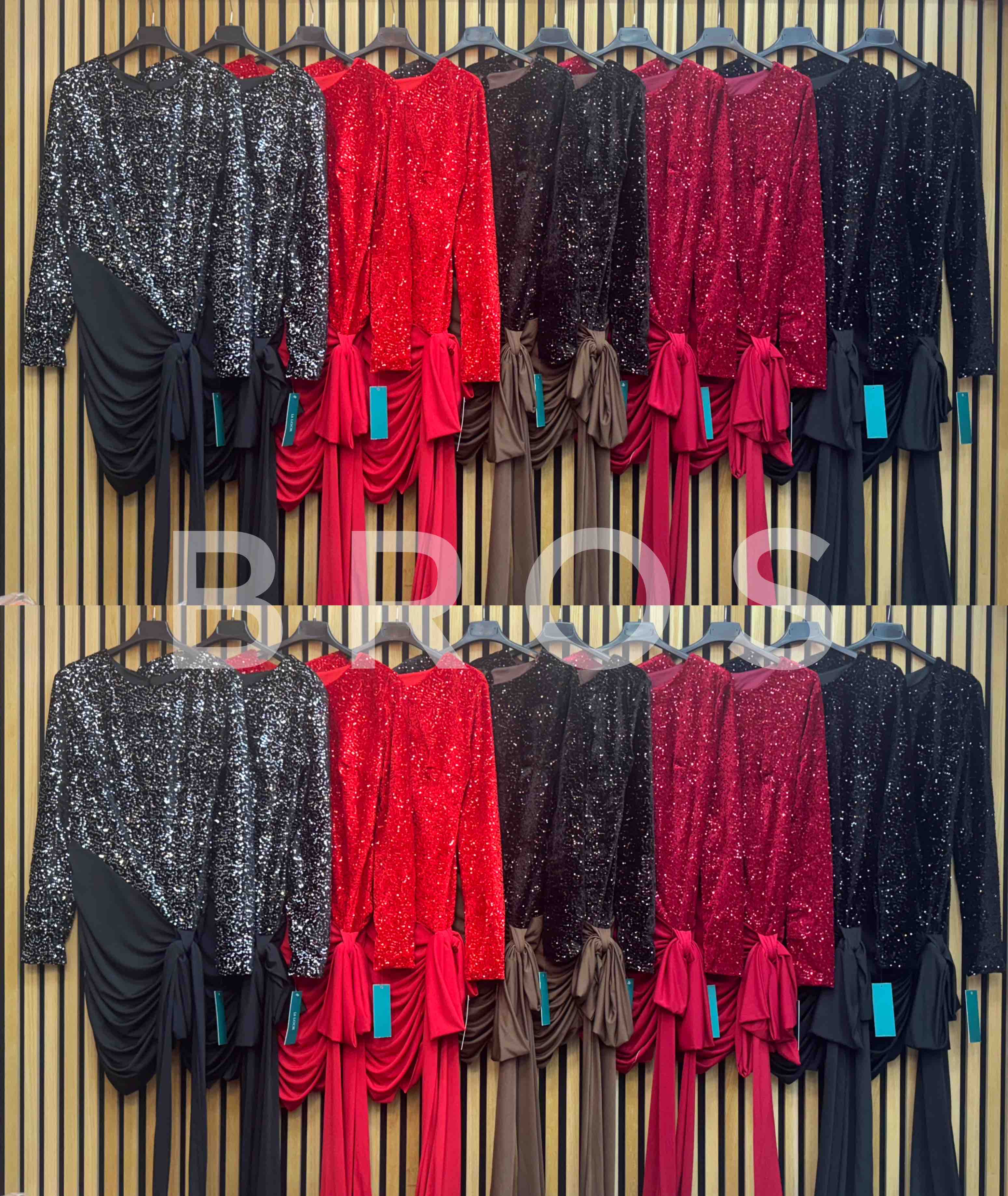 Sukienki Damskie wloskie, Size uni, paczka 6szt ,mix kolor