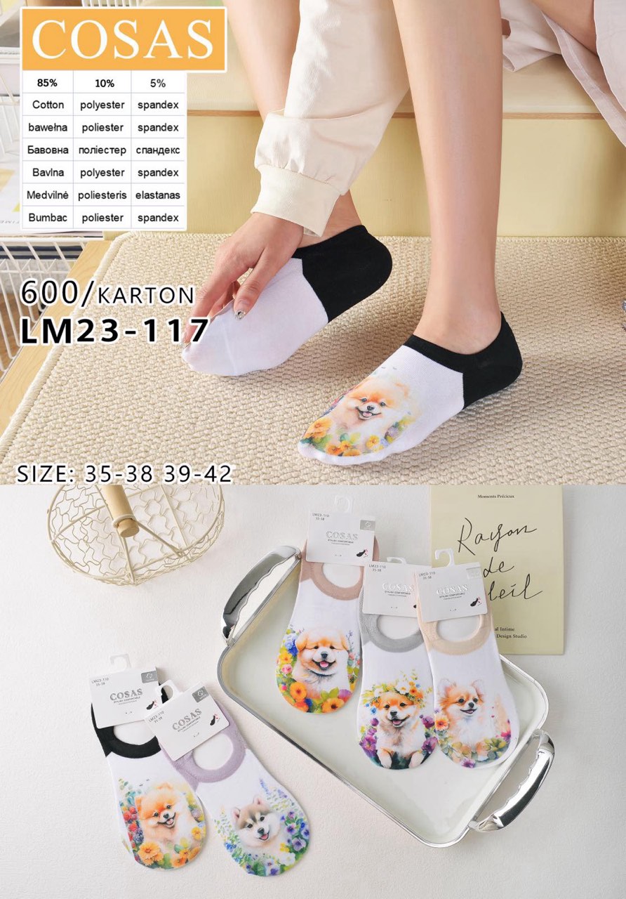 stopki DAMSKA.size: 35-42, (40par/paczka)