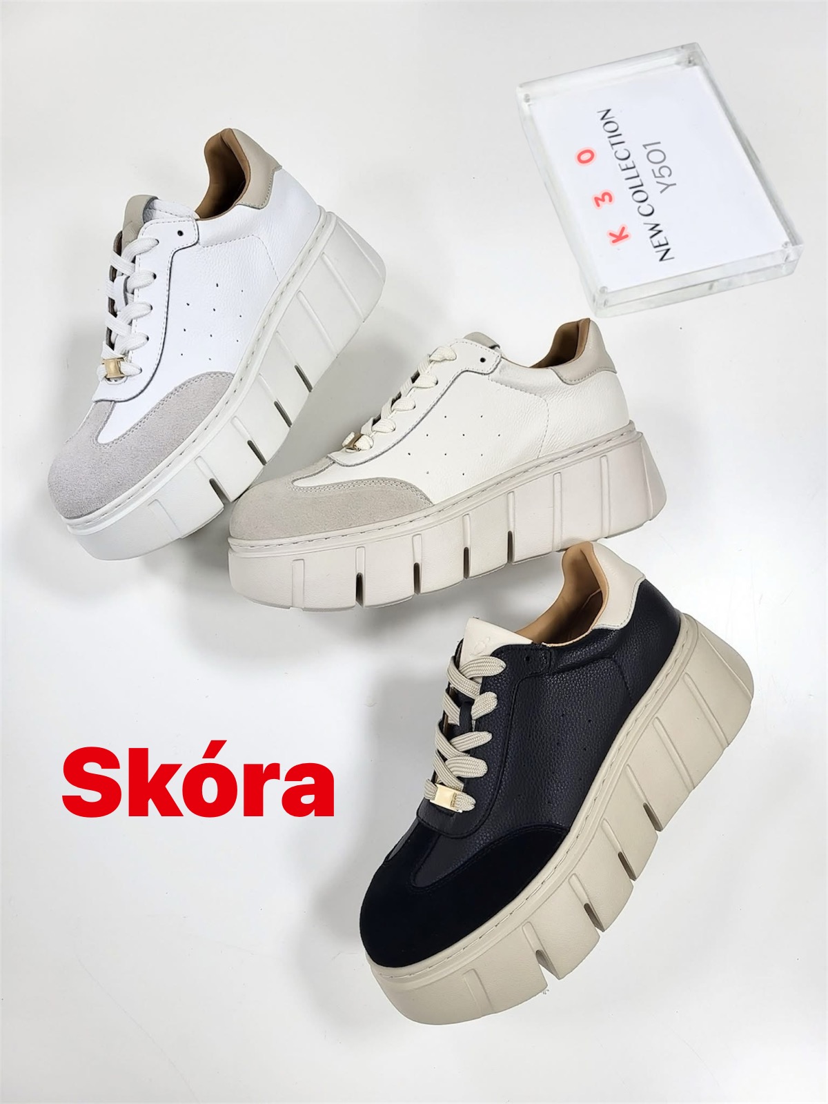 Buty Sportowe DAMSKIE (36-41, 8par)