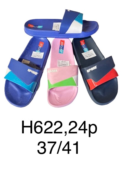 Klapki Damskie (37-41, 24par)