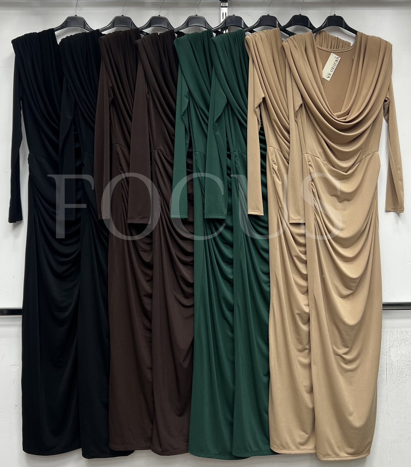 Sukienki Damskie WŁOSKA , Size uni, paczka 6szt ,mix kolor