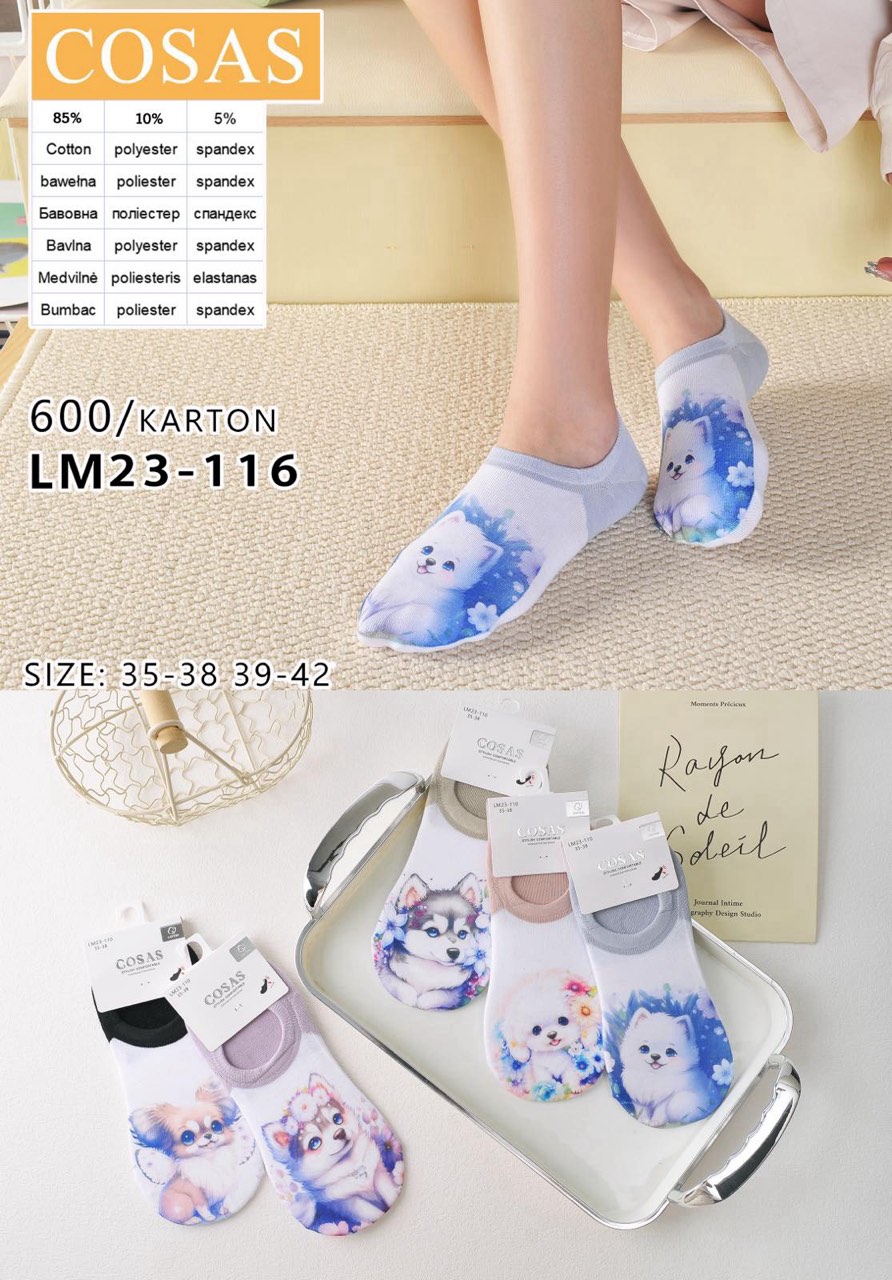 stopki DAMSKA.size: 35-42, (40par/paczka)