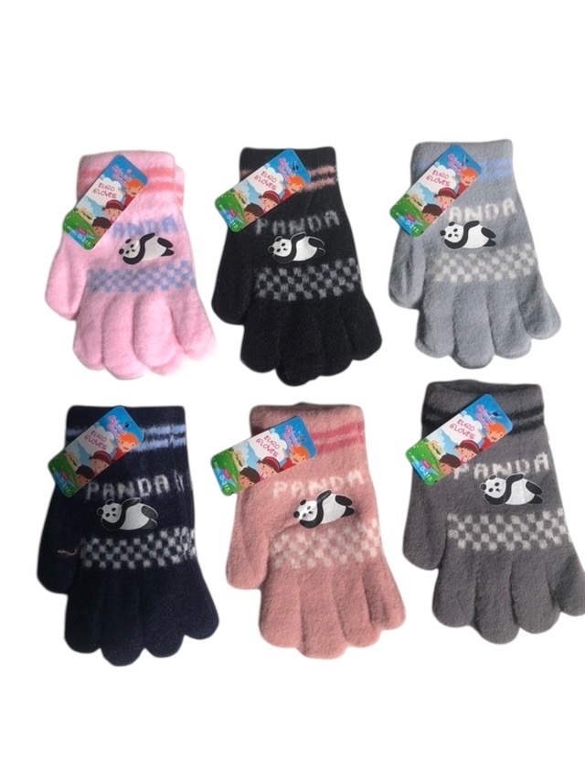 Rękawiczki Damski, paczka 12szt,mix kolor
