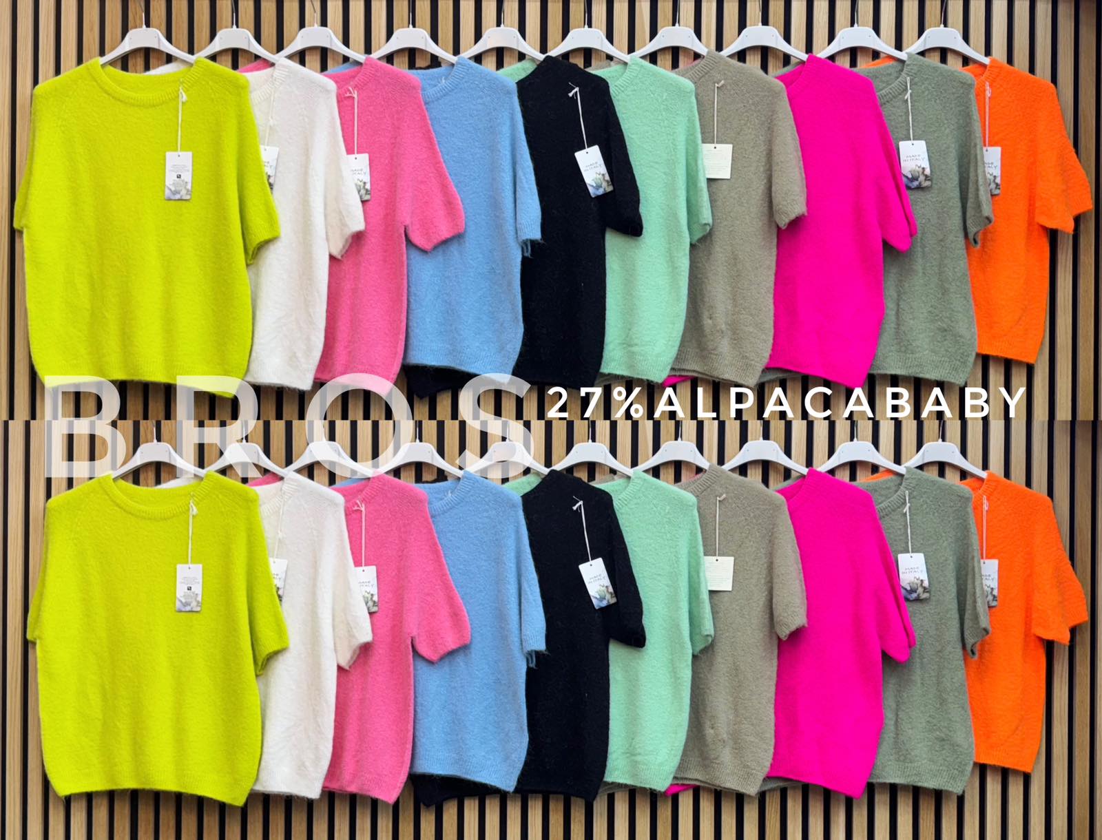 Swetry Damskie wloskie, Size uni, paczka 6szt ,mix kolor