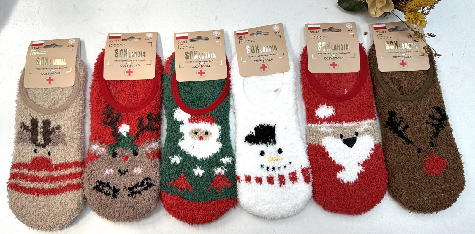 SKARPETY / STOPKI DAMSKIE.SIZE 35-41(30PAR/PACZKA) KOLOR JAK NA ZDZIĘCIU