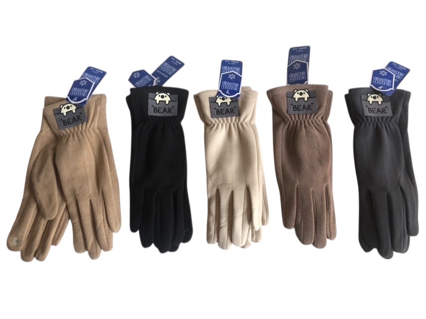 Rękawiczki Damski, paczka 12szt,mix kolor