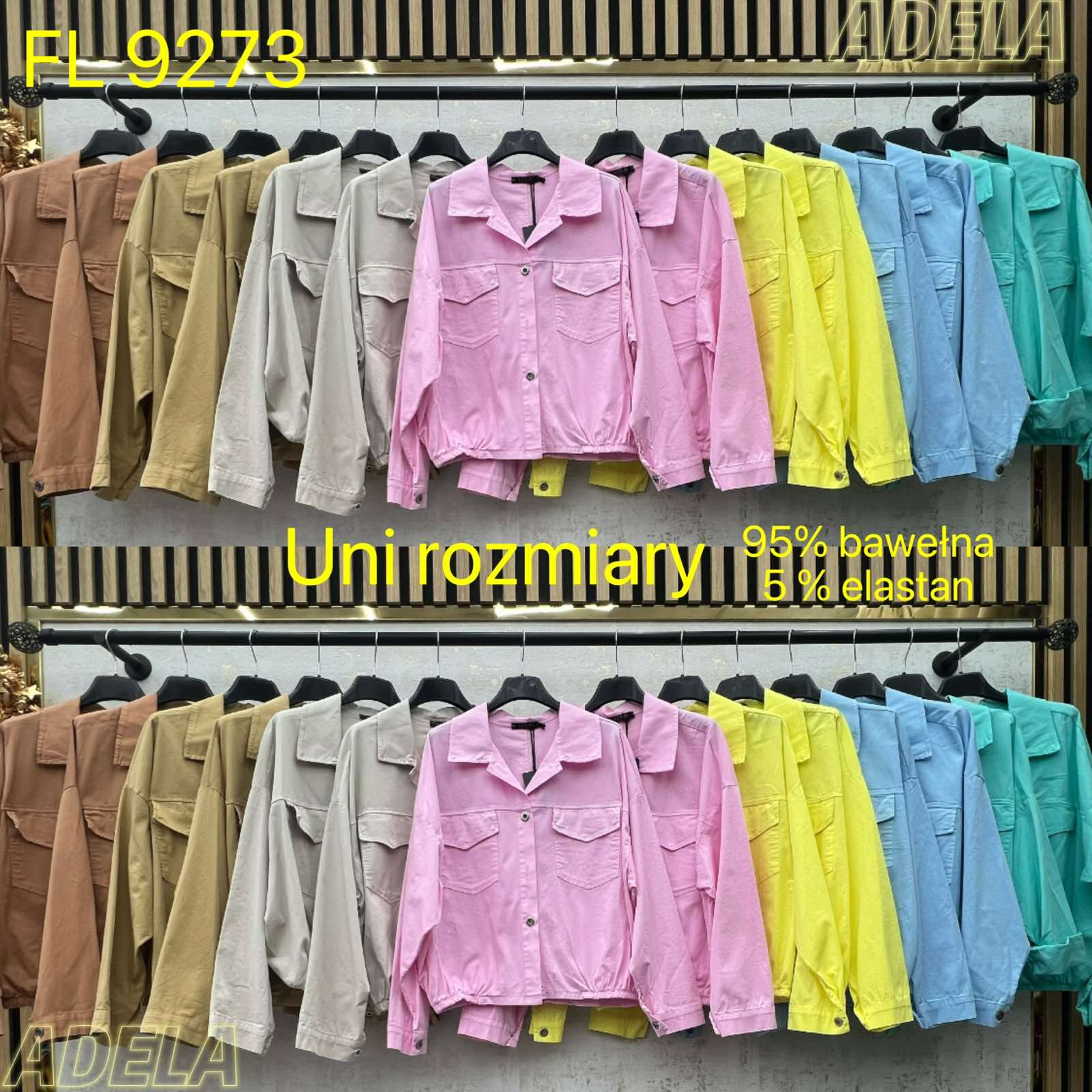 Koszule damskie, Size uni, paczka 6szt ,mix kolor