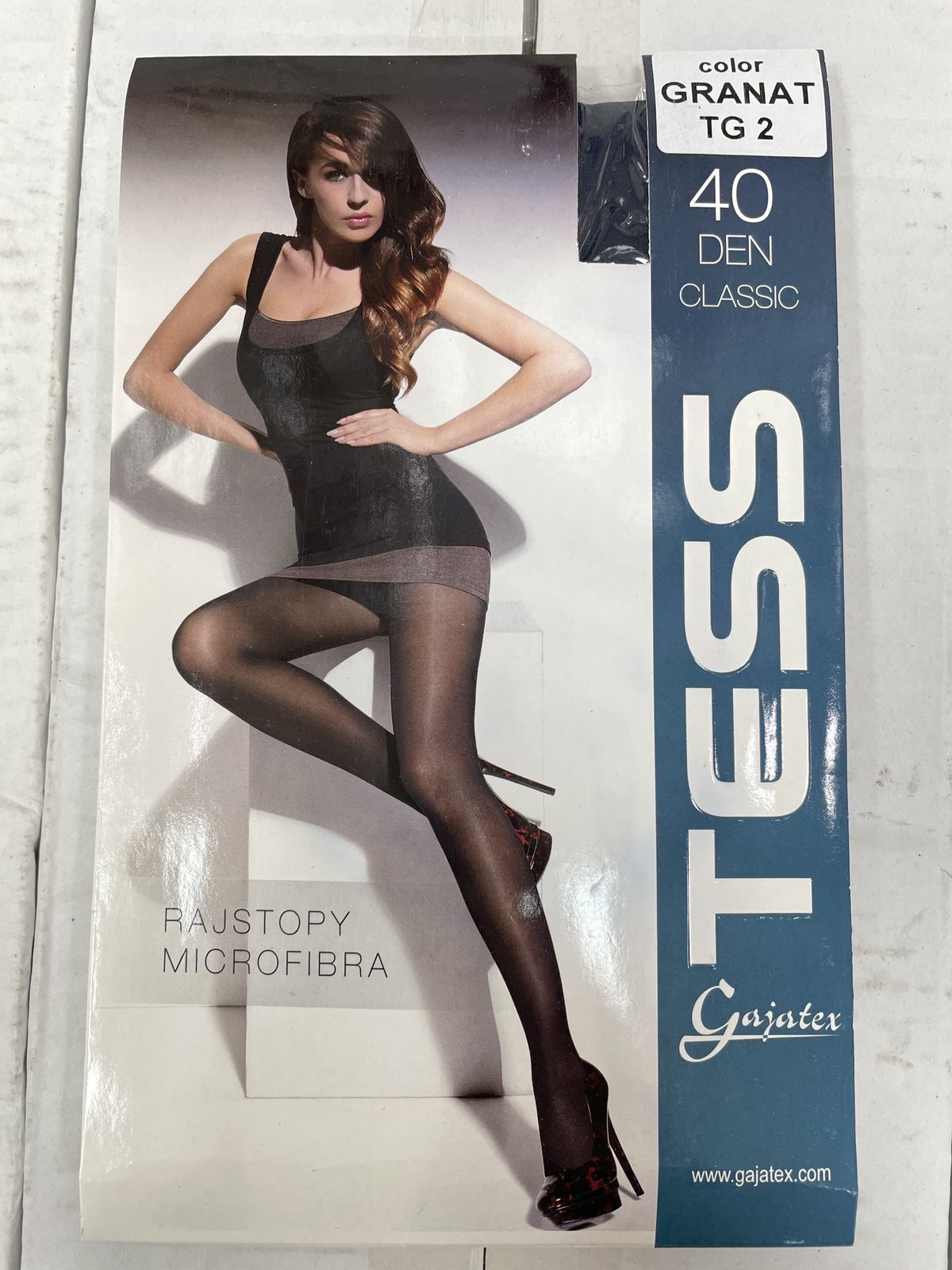 Rajstopy 40 Den GRANAT damskie,size 2,3,4, paczka 12 szt,1kolor