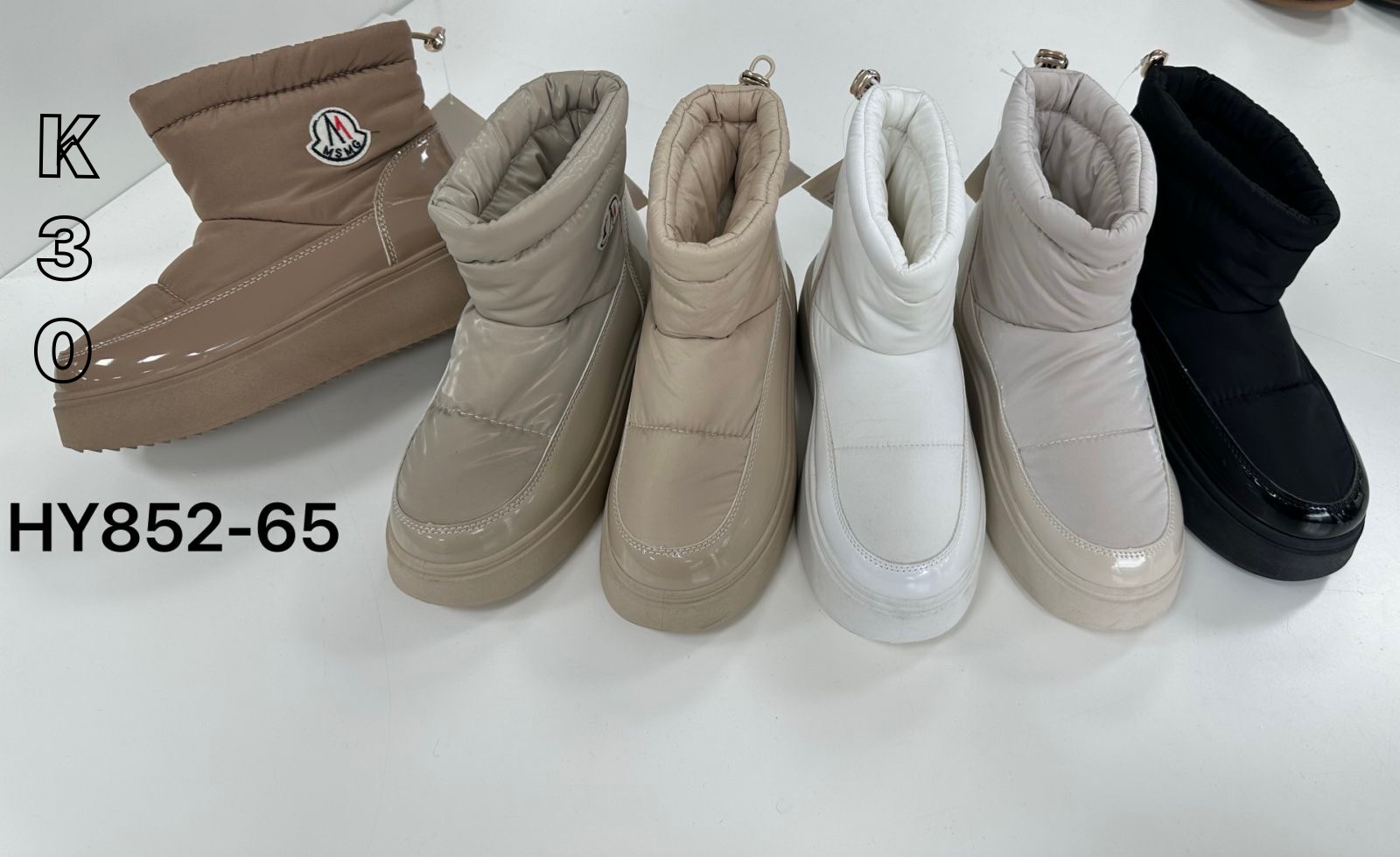 Buty Śniegowce Damskie (36-41, 12par)