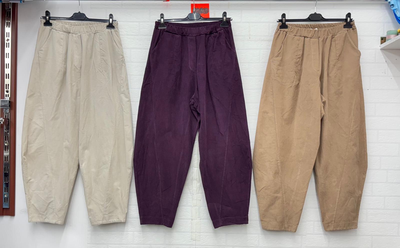 Spodnie Damskie wloskie, Size uni, paczka 6szt ,mix kolor