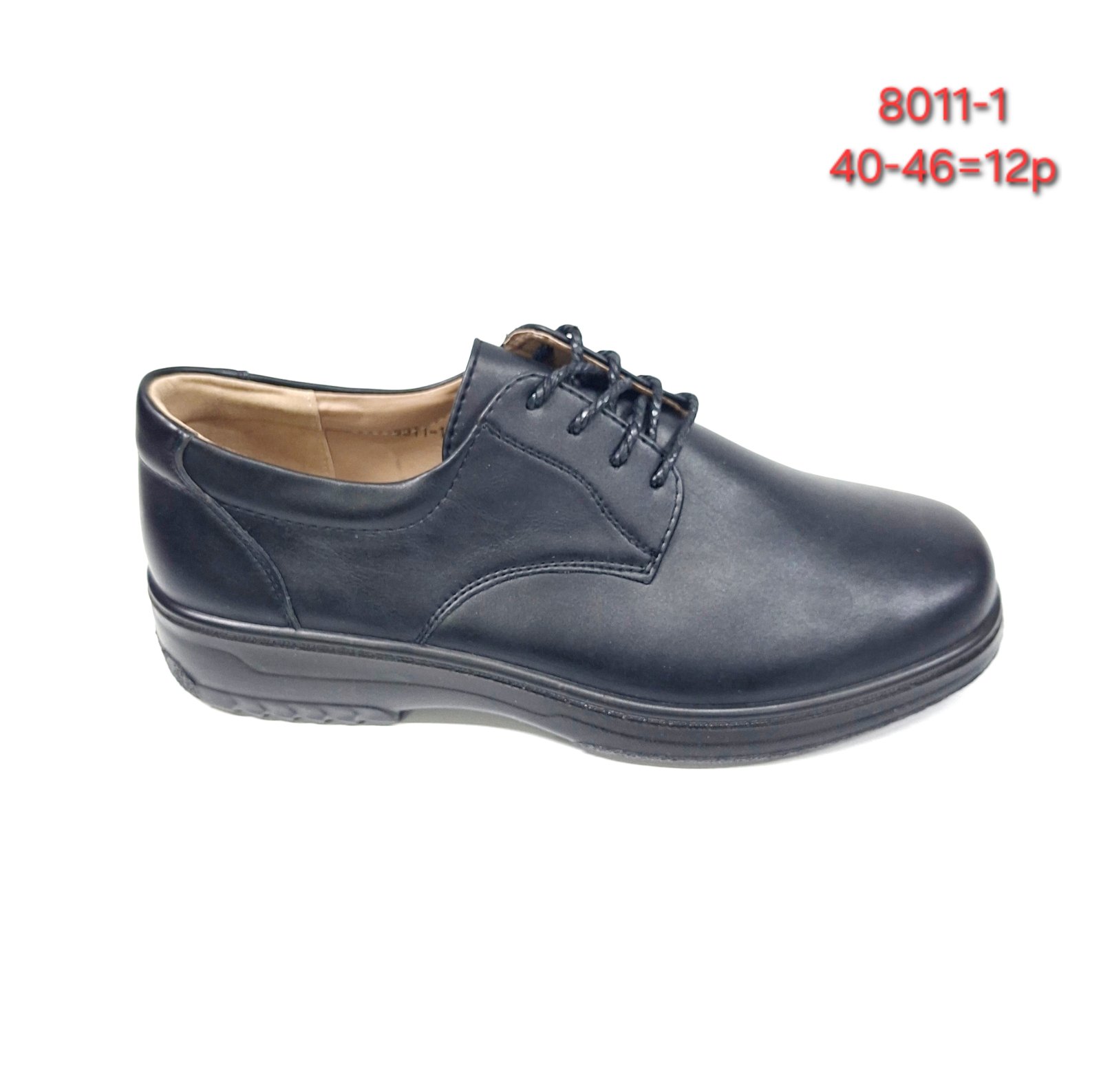 Buty Półbuty Męskie (40-46, 12par)