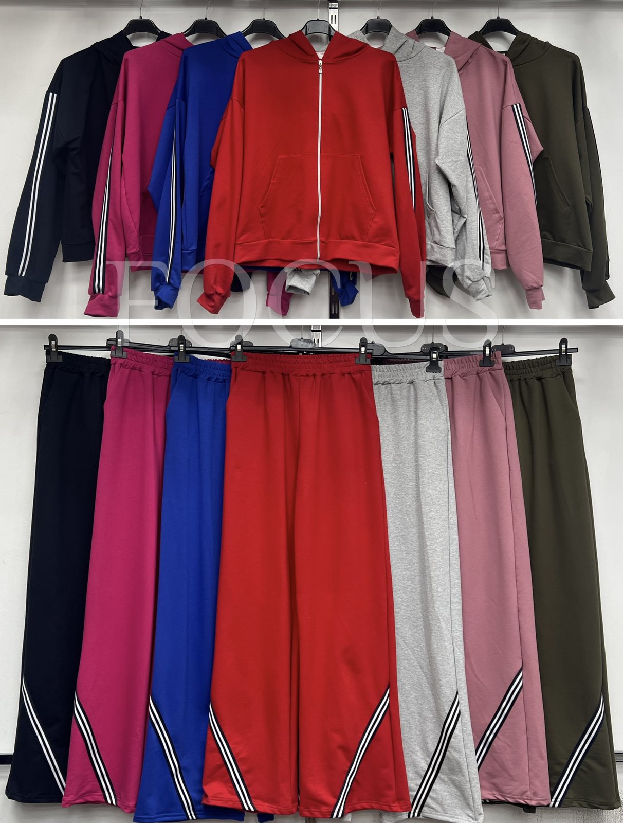 Komplety Damskie WŁOSKA , Size uni, paczka 6szt ,mix kolor