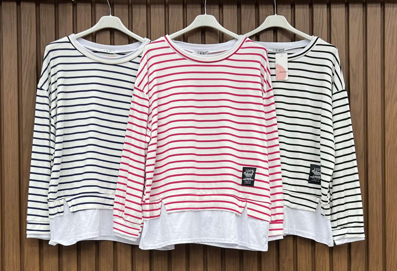 Bluzki  Damskie  WŁOSKA  , Size uni, paczka 6szt ,mix kolor