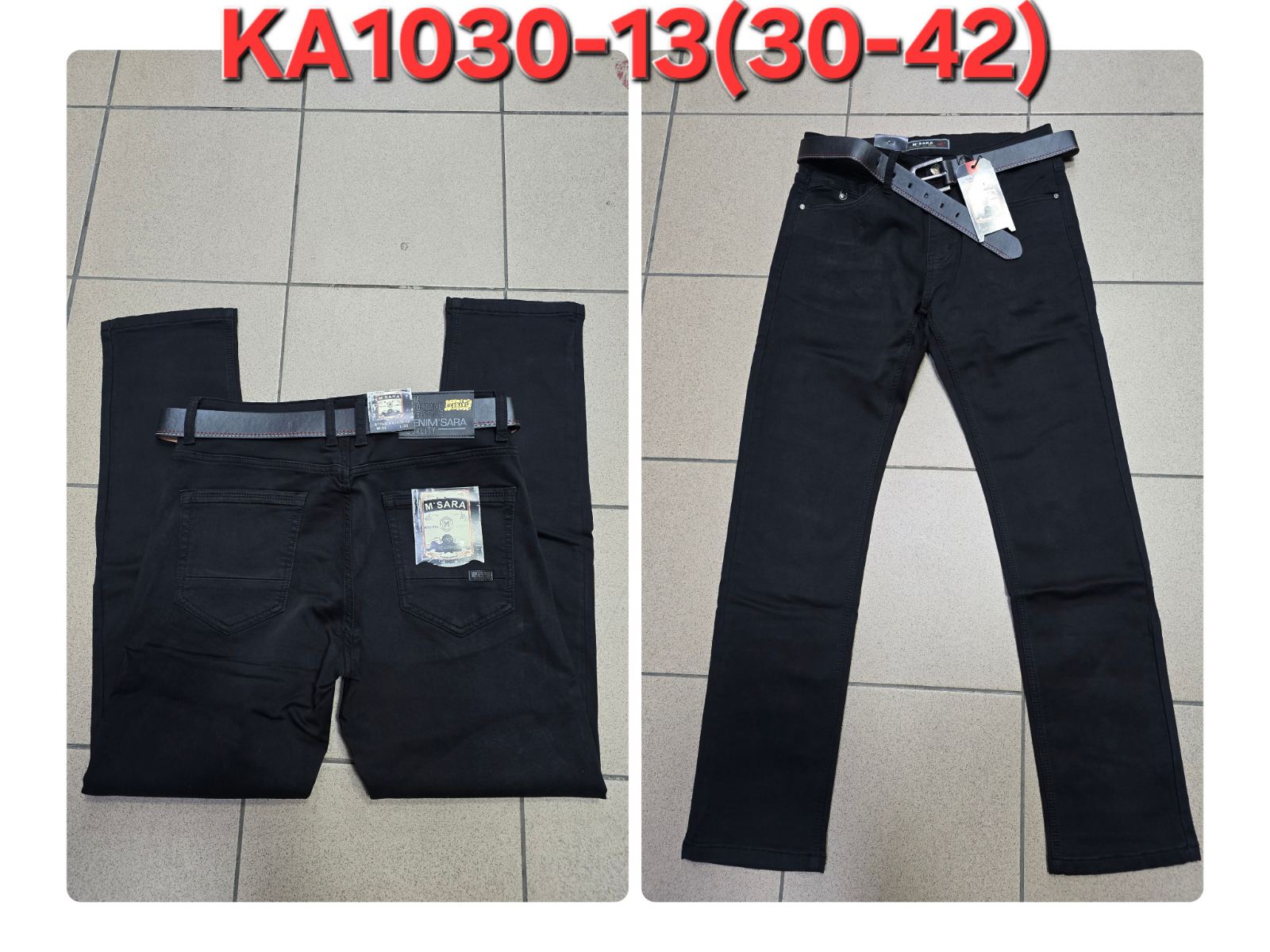Spodnie JEANSOWE MĘSKA , Size 30-42,paczka 10szt ,1kolor