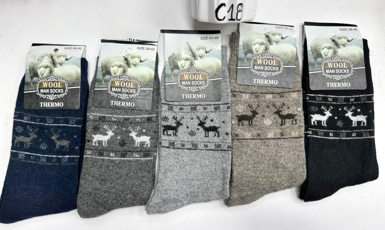 SKARPETY / STOPKI  MĘSKA.SIZE 39-46(40PAR/PACZKA) KOLOR JAK NA ZDZIĘCI