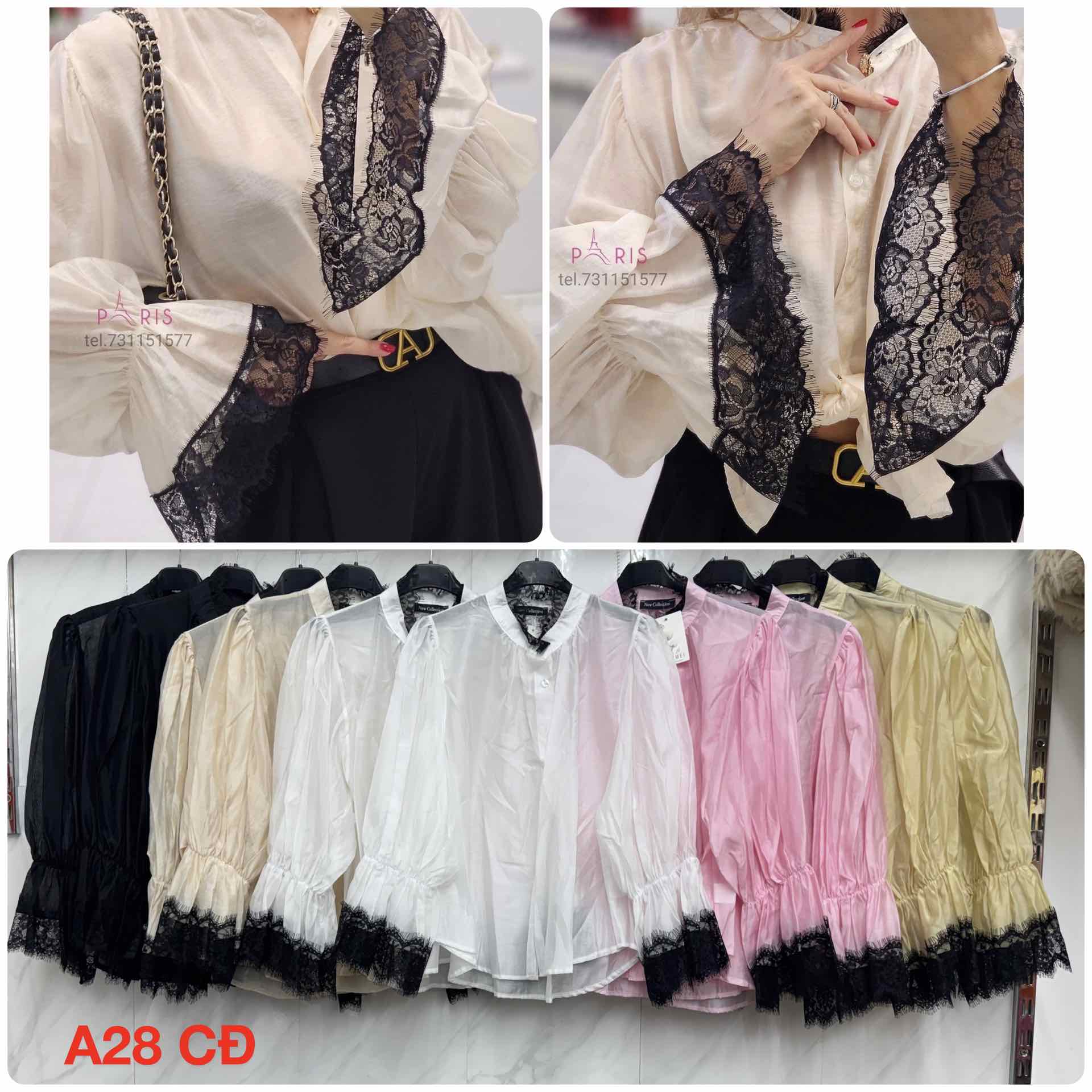 Koszule Damskie  WŁOSKA  , Size uni, paczka 6szt ,mix kolor