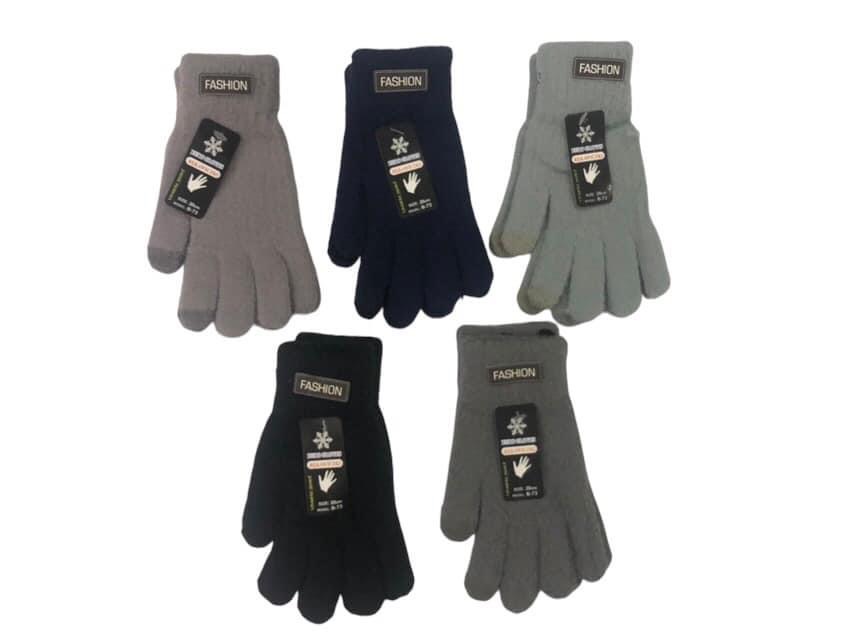 Rękawiczki Damski , paczka 12szt,mix kolor