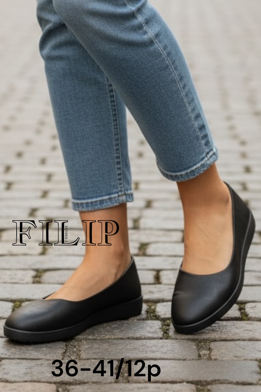 Baleriny Damskie (36-41, 12par)