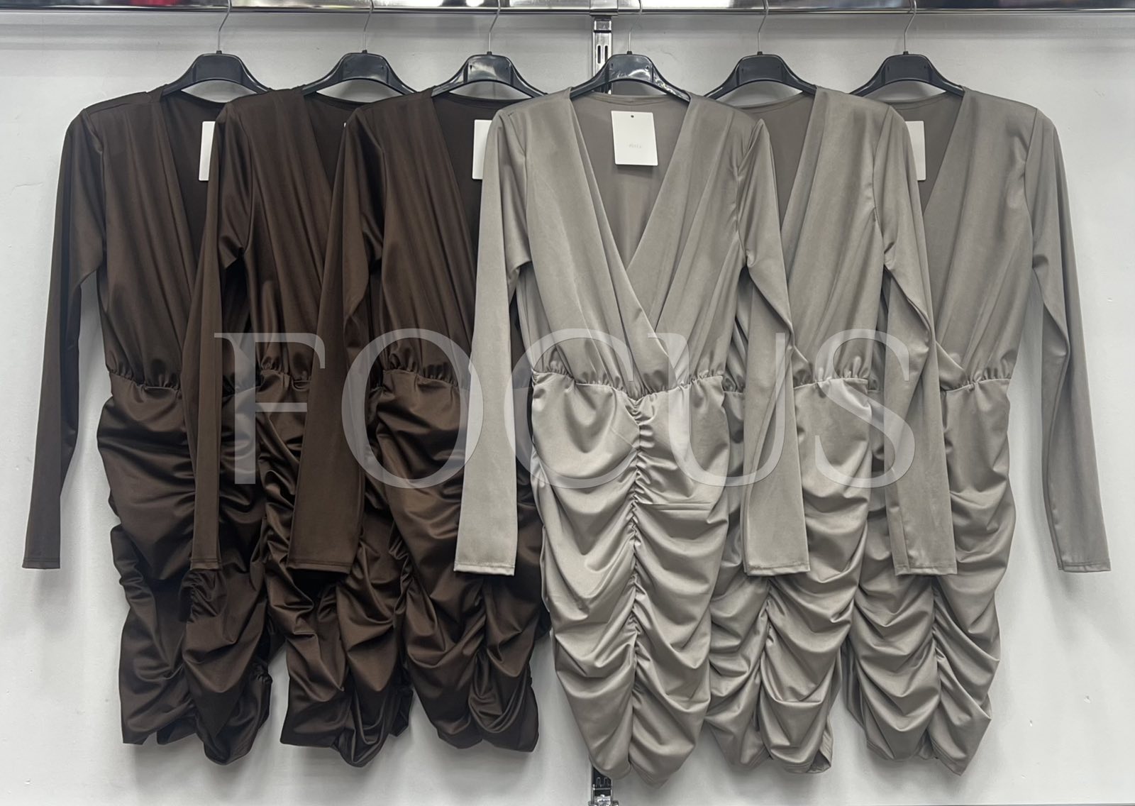 Sukienki Damskie Włoskie , Size uni, paczka 6szt ,mix kolor