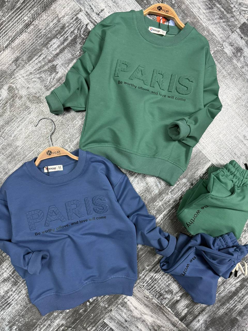 Komplety DZIECIĘCA tureckie,size  5/6-13/14 lat,paczka 6szt ,1kolor