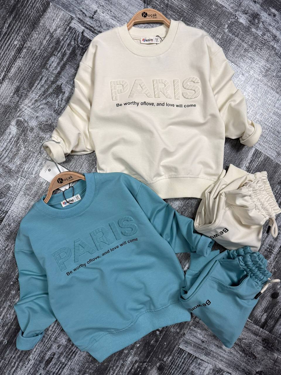 Komplety DZIECIĘCA tureckie,size  5/6-13/14 lat,paczka 6szt ,1kolor