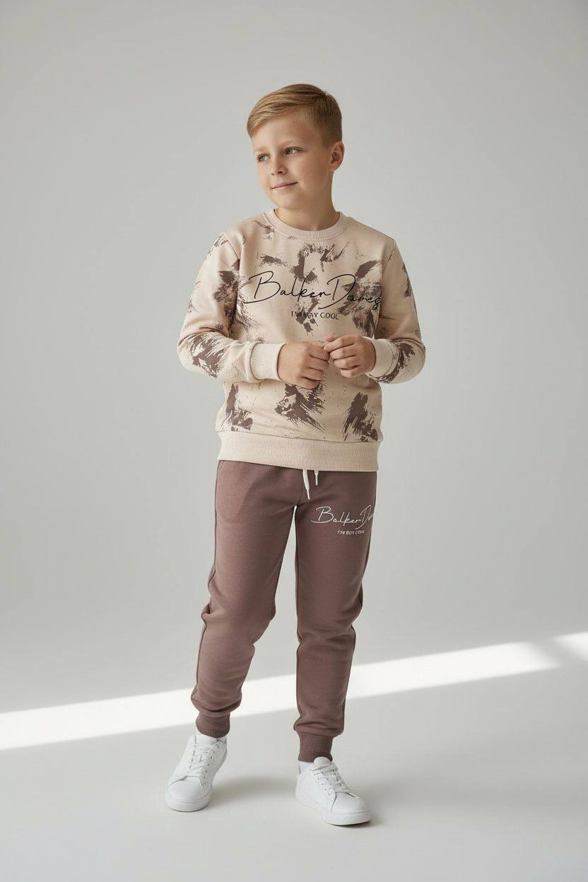 Komplety DZIECIĘCA tureckie,size  4-12lat,paczka 5szt ,1kolor