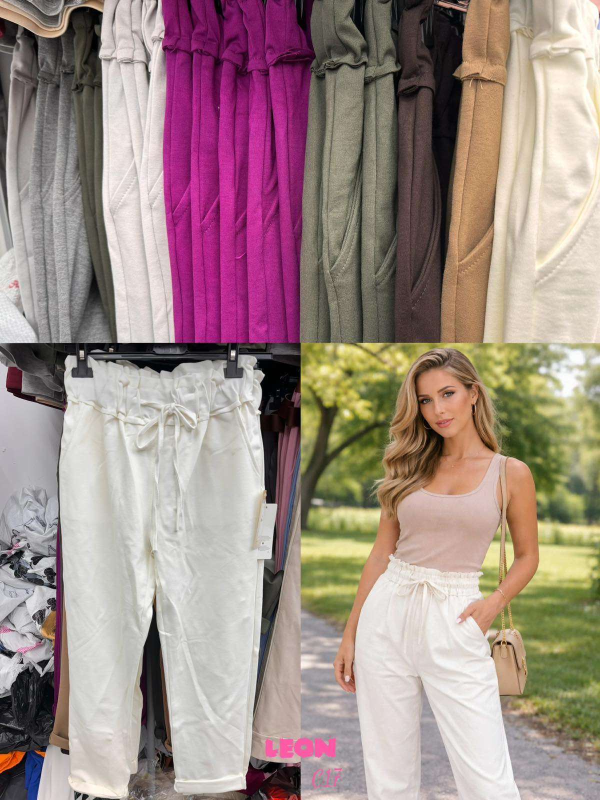 Spodnie  Damskie TURECKA , Size uni, paczka  6szt ,mix kolor