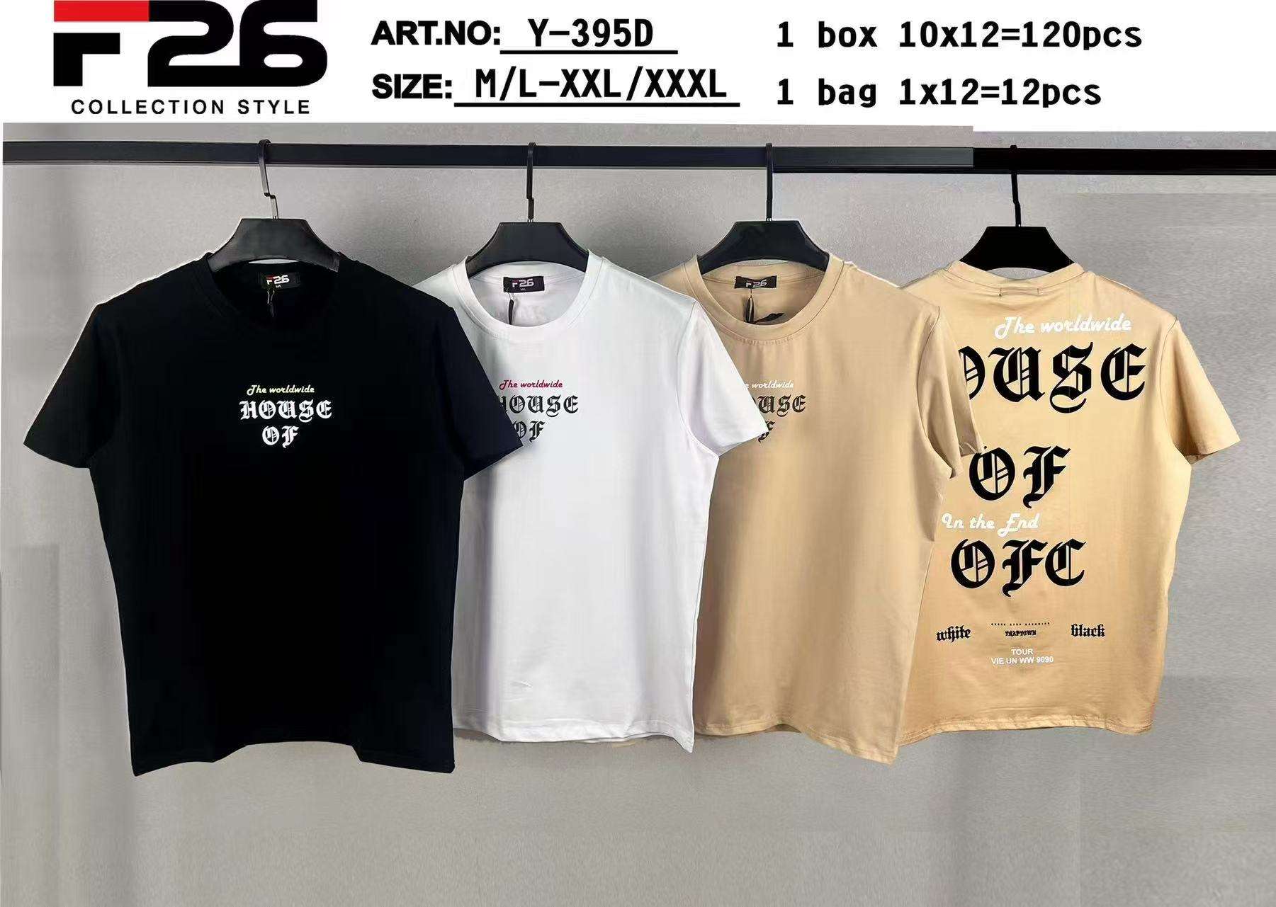 Bluzki MĘSKA , Size m/l-2/3xl, paczka  12szt ,mix kolor