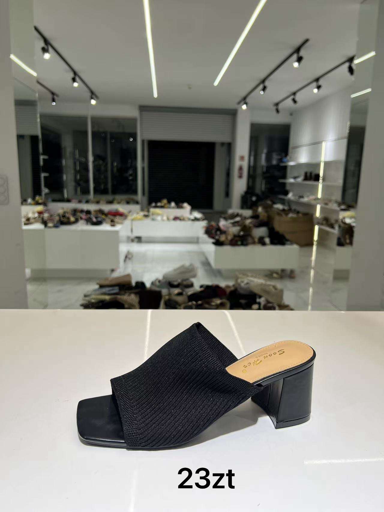 Klapki na Koturnie Damskie (36-41, 12par)