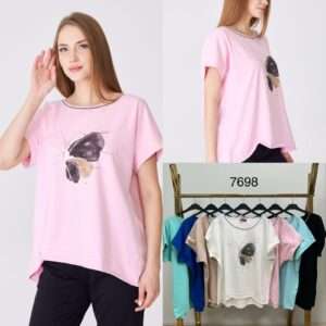 Bluzki damskie, Size uni, paczka  10szt ,mix kolor