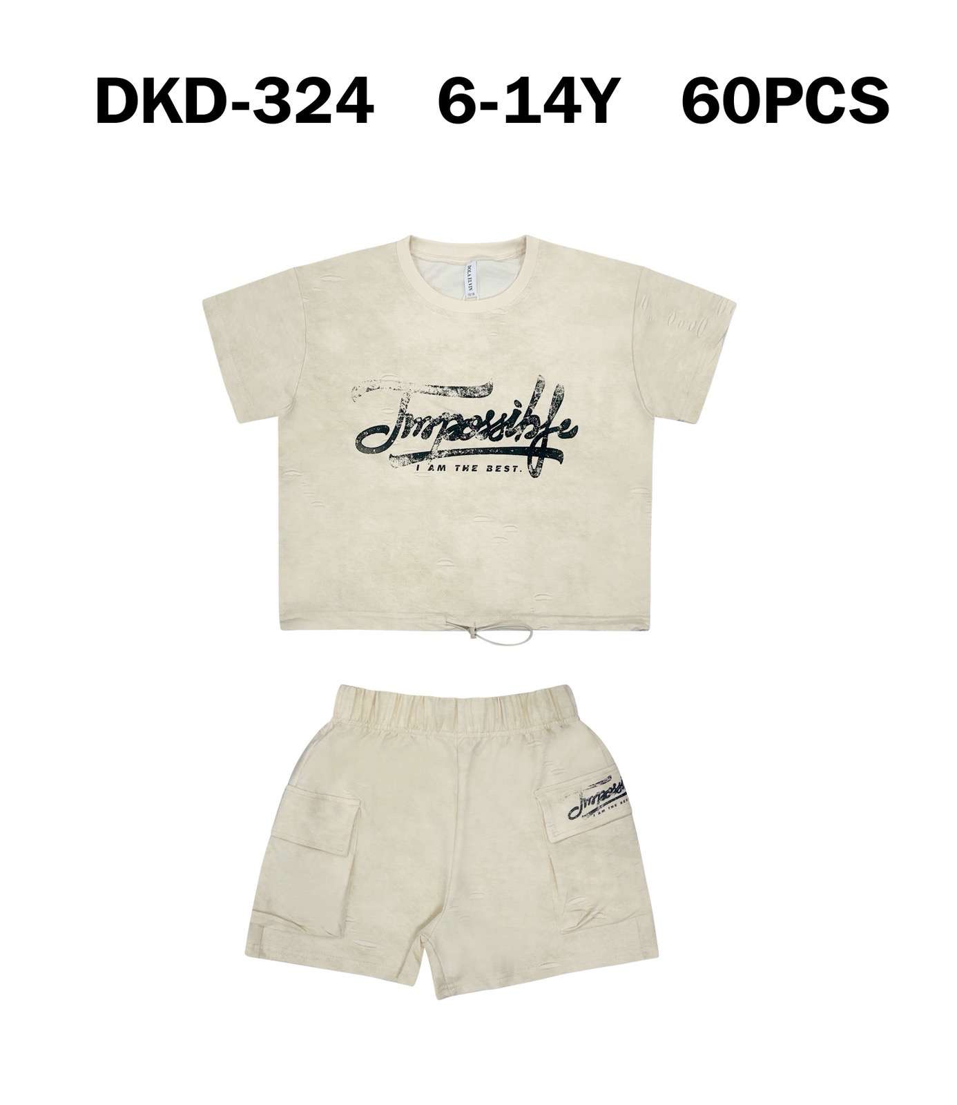 Komplety DZIECIĘCA , Size 6-14lat, paczka  5szt ,1kolor