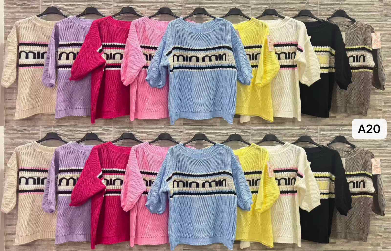 Swetry  Damskie  , Size uni, paczka  6szt ,mix kolor