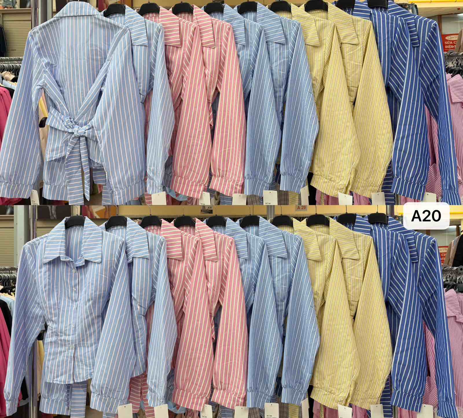 Bluzki Damskie  , Size uni, paczka  6szt ,mix kolor