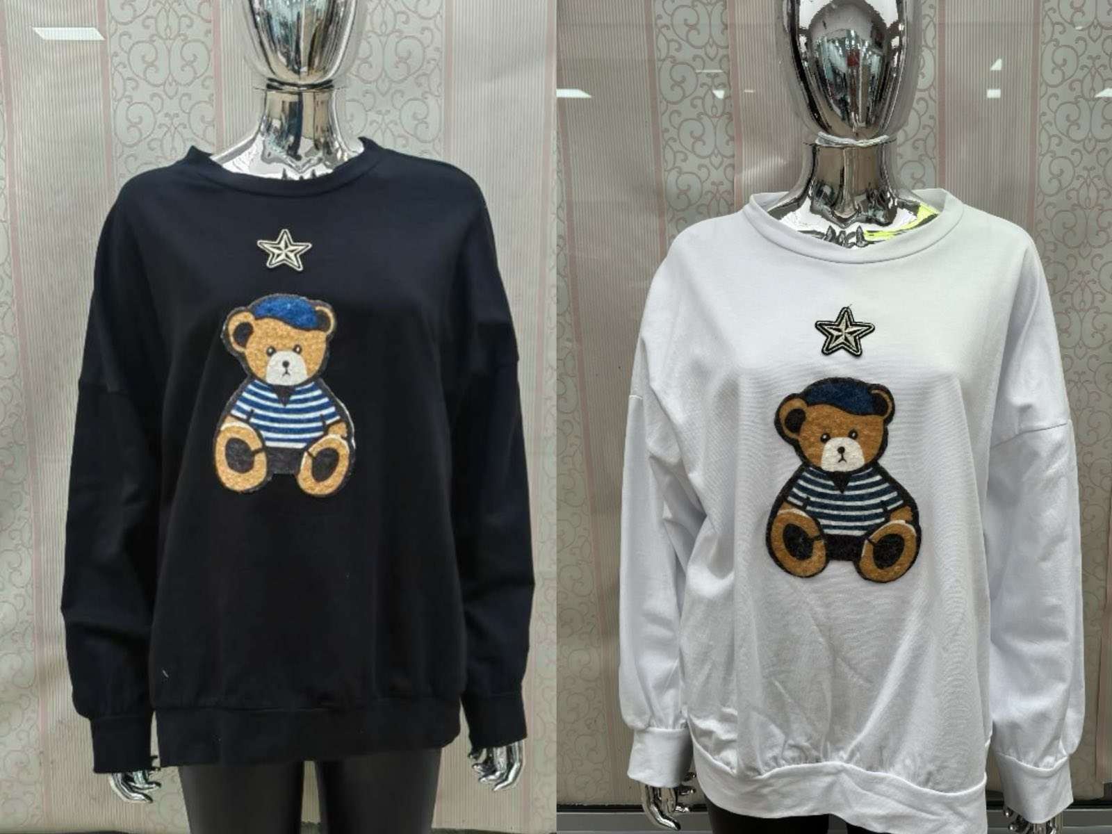 Bluzy  Damskie  WŁOSKA  , Size uni, paczka  6szt ,mix kolor